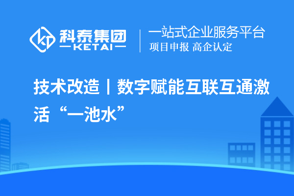 <a href=http://www.duckwijs.com/fuwu/jishugaizao.html target=_blank class=infotextkey>技術(shù)改造</a>丨數(shù)字賦能 互聯(lián)互通激活“一池水”